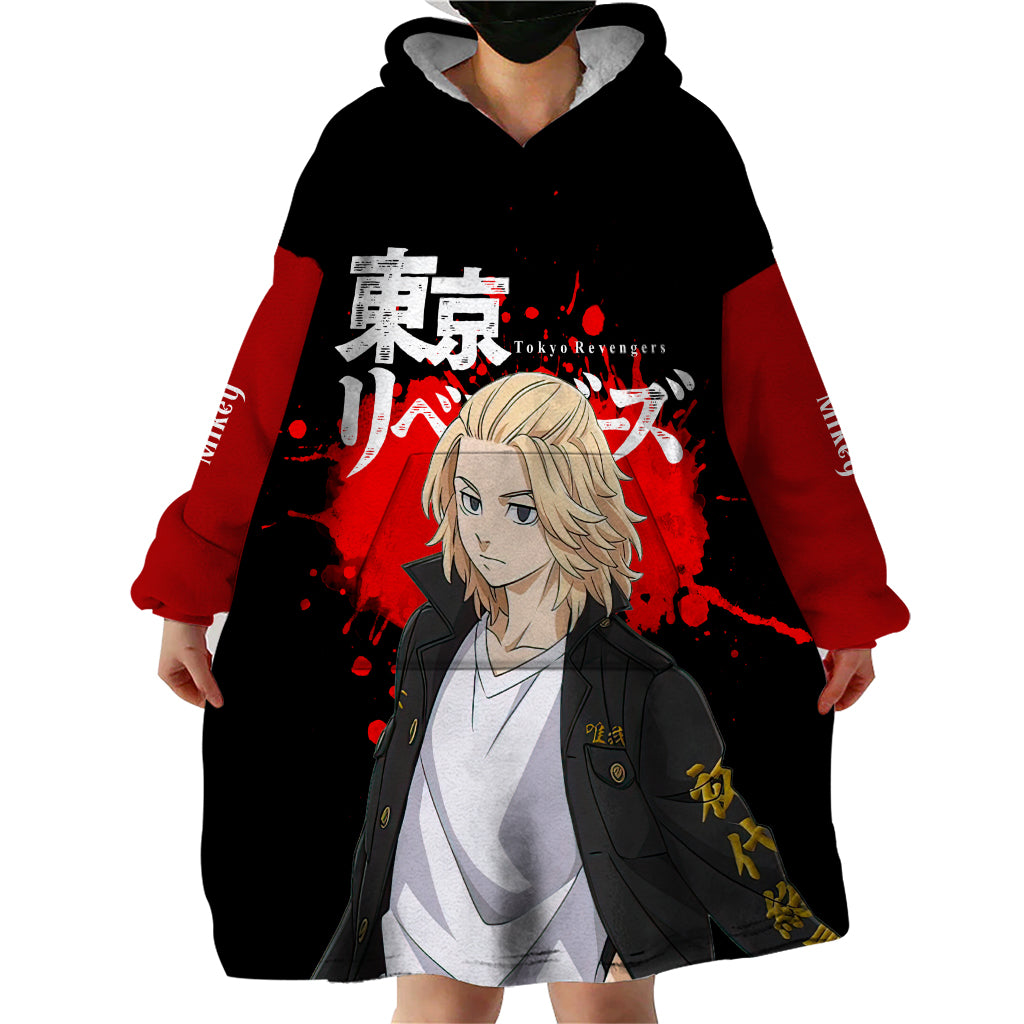Manjirou Sano Mikey Wearable Blanket Hoodie Tokyo Revengers