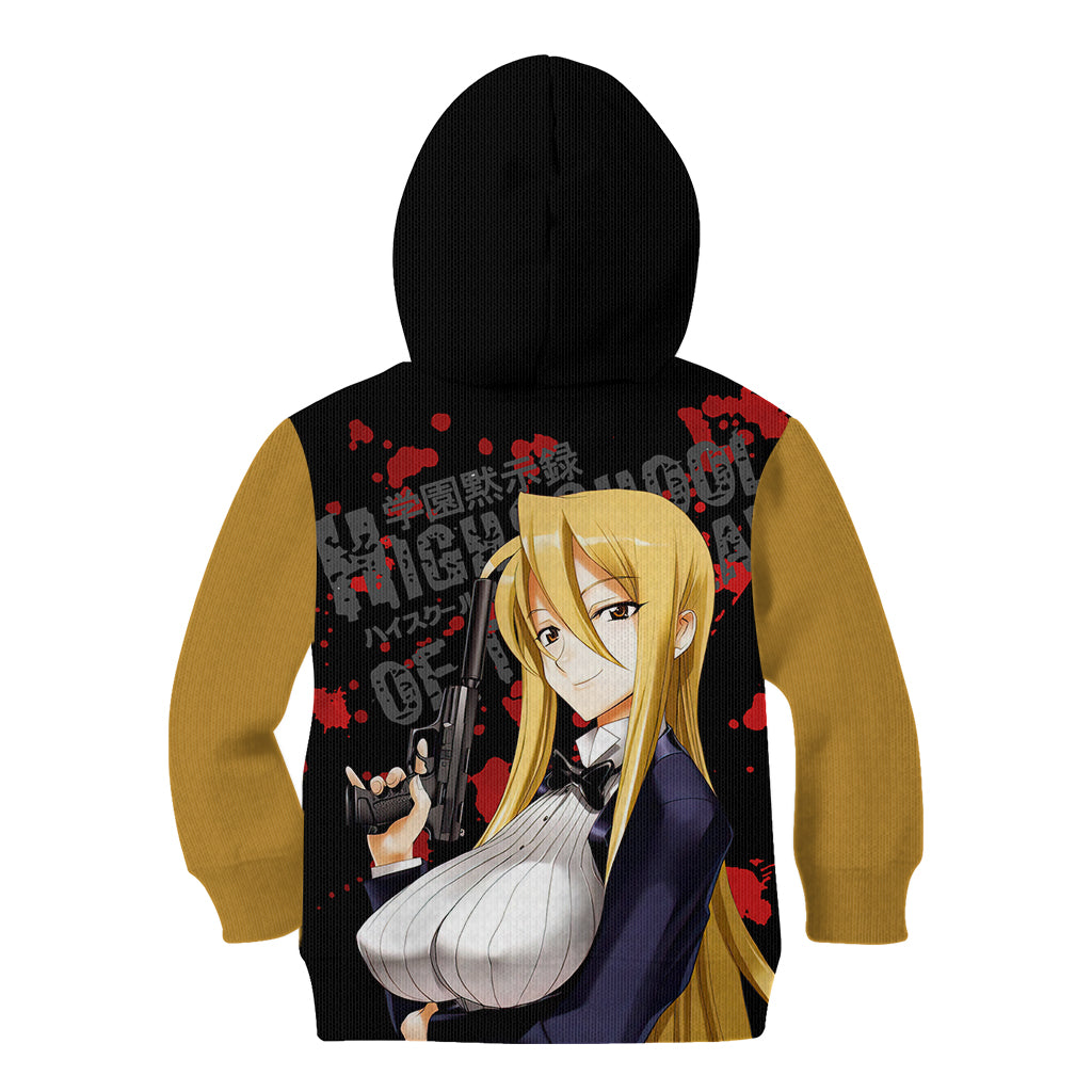 Shizuka Marikawa Kid Hoodie Highschool Of Dead