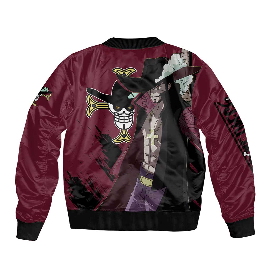 Dracule Mihawk - One Piece Bomber Jacket Anime Style