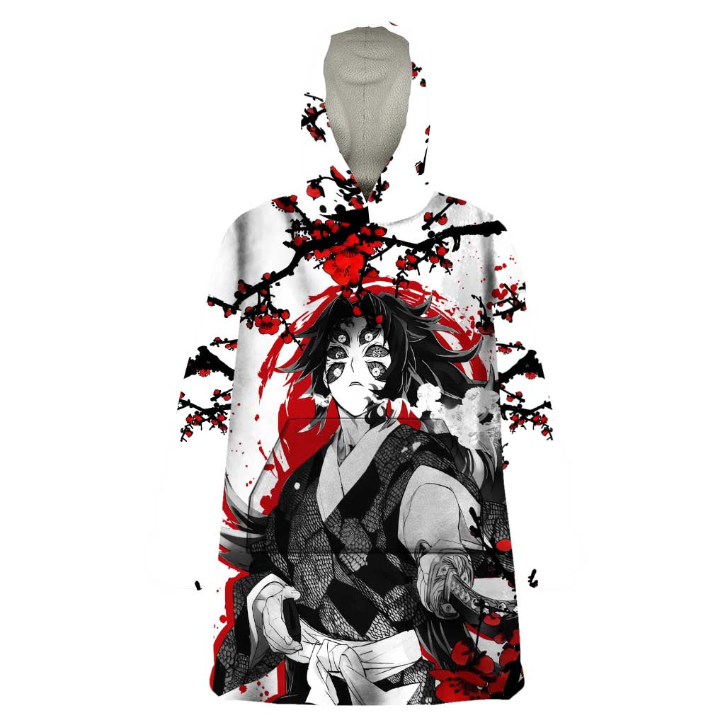 Kokushibo - Demon Slayer Wearable Blanket Hoodie Anime Japan Style