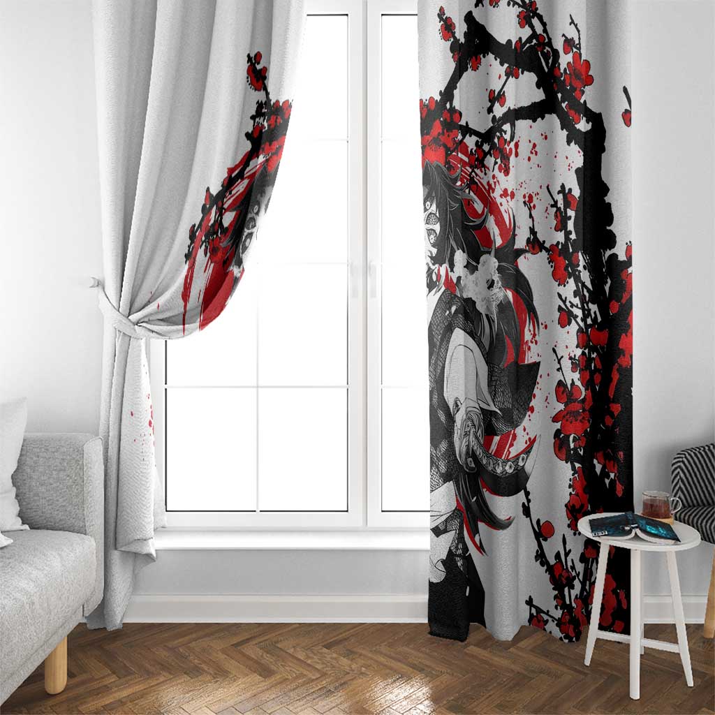 Kokushibo - Demon Slayer Window Curtain Anime Japan Style