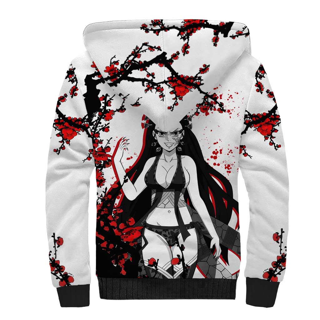 Daki - Demon Slayer Sherpa Hoodie Anime Japan Style