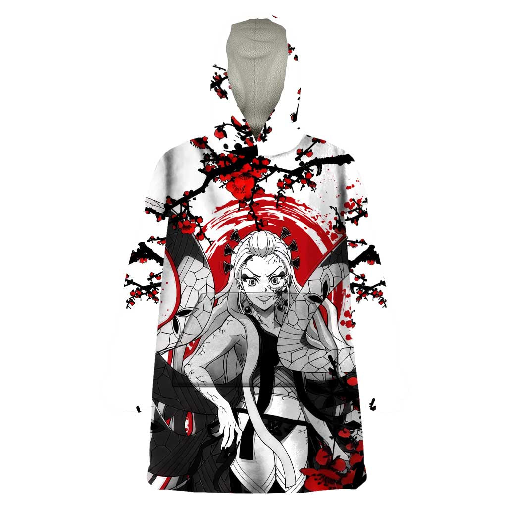 Daki - Demon Slayer Wearable Blanket Hoodie Anime Japan Style
