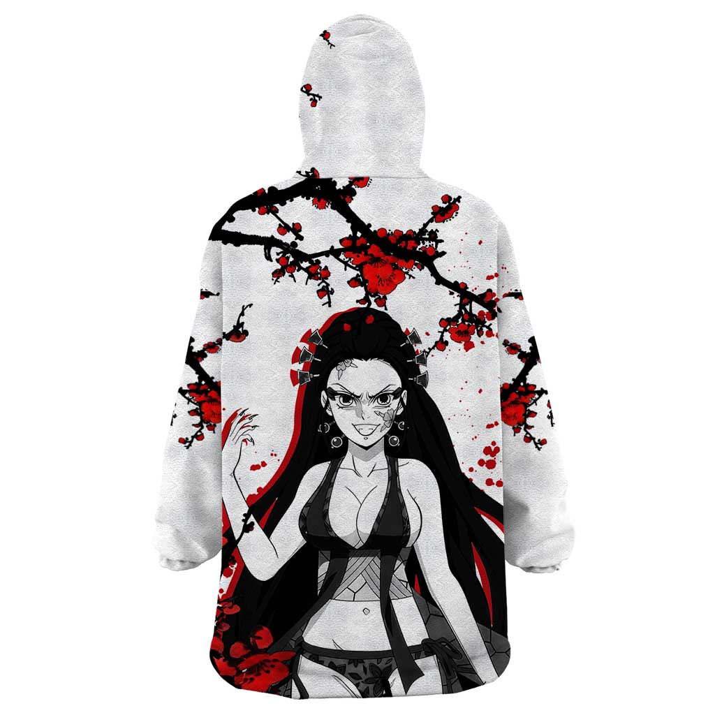 Daki - Demon Slayer Wearable Blanket Hoodie Anime Japan Style