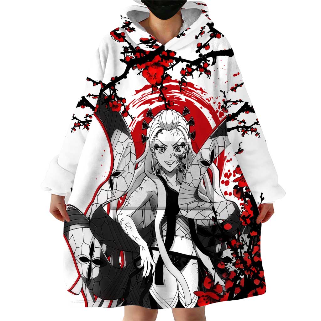 Daki - Demon Slayer Wearable Blanket Hoodie Anime Japan Style