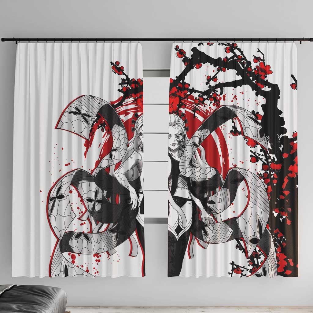 Daki - Demon Slayer Window Curtain Anime Japan Style