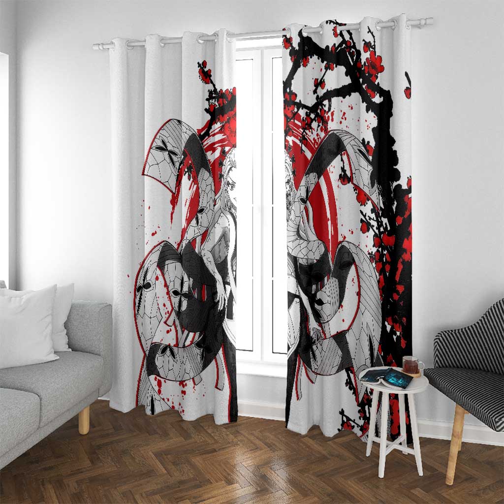 Daki - Demon Slayer Window Curtain Anime Japan Style