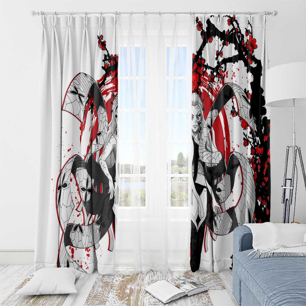 Daki - Demon Slayer Window Curtain Anime Japan Style