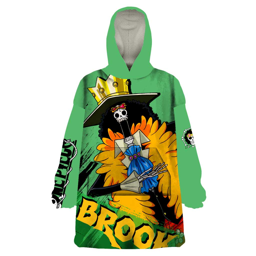 Brook - One Piece Wearable Blanket Hoodie Anime Style