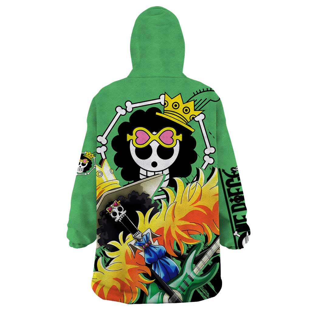 Brook - One Piece Wearable Blanket Hoodie Anime Style