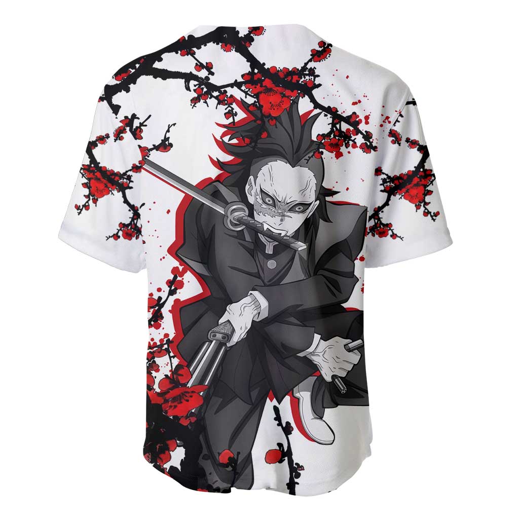 Shinazugawa Genya - Demon Slayer Baseball Jersey Anime Japan Style