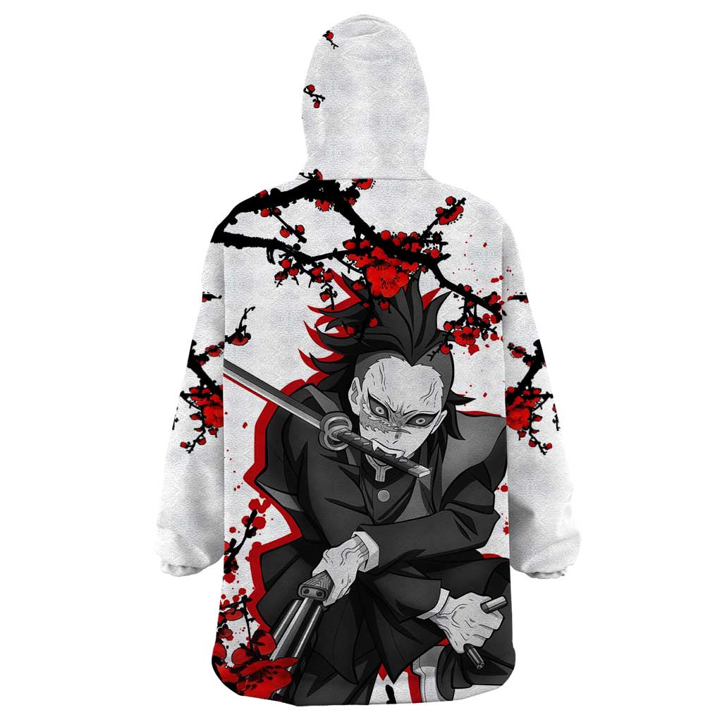 Shinazugawa Genya - Demon Slayer Wearable Blanket Hoodie Anime Japan Style