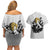 Sanji - One Piece Couples Matching Off Shoulder Short Dress and Hawaiian Shirt Anime Style