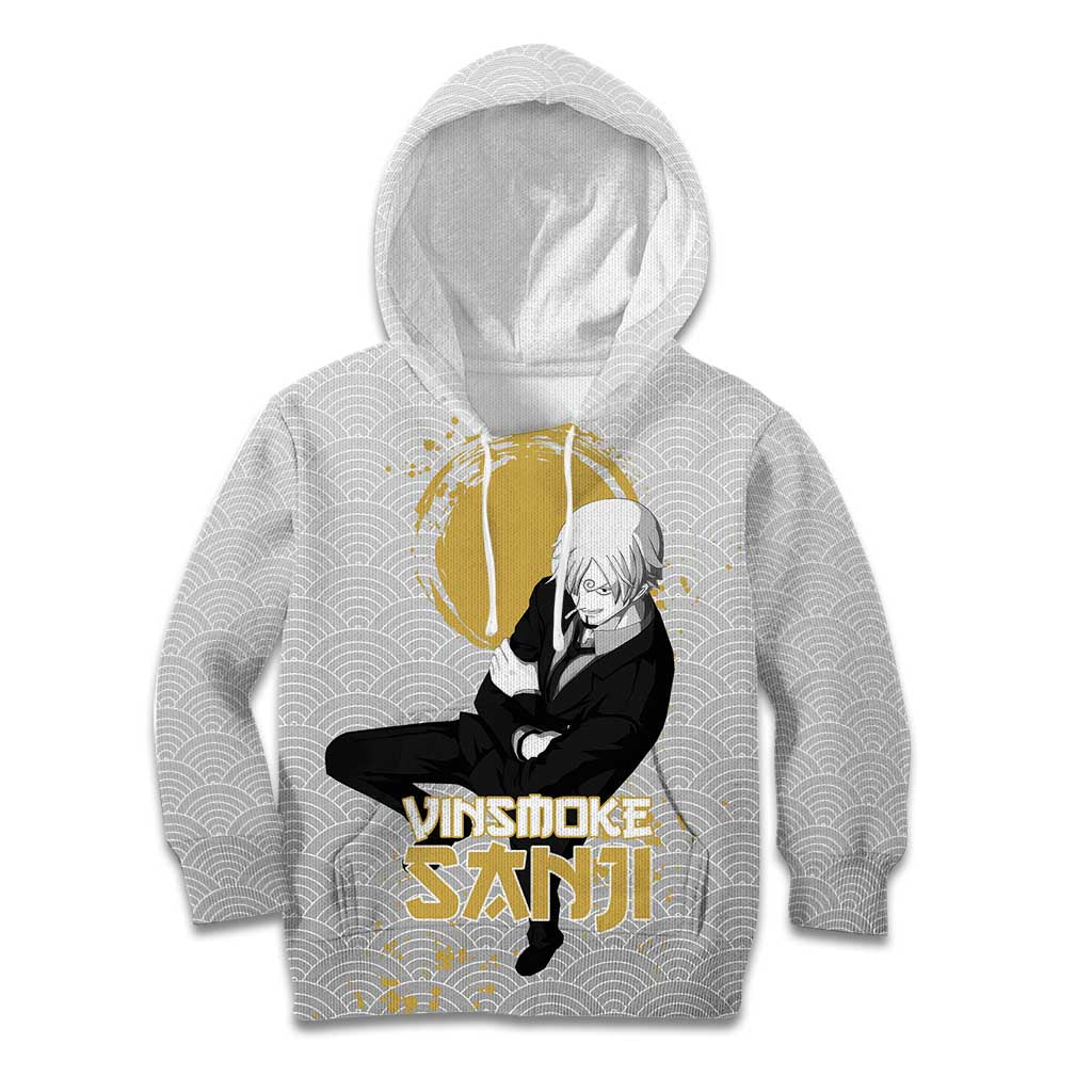Sanji - One Piece Kid Hoodie Anime Style