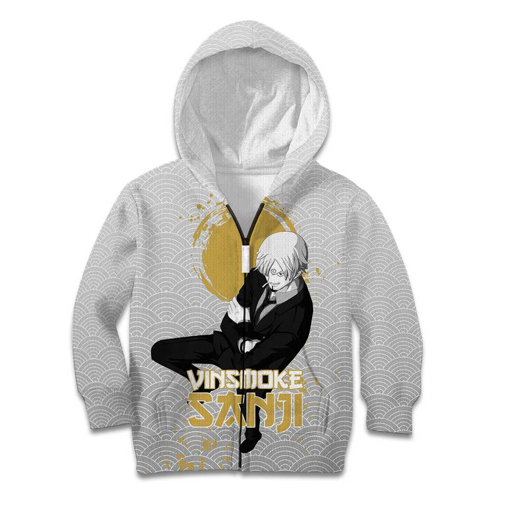 Sanji - One Piece Kid Hoodie Anime Style