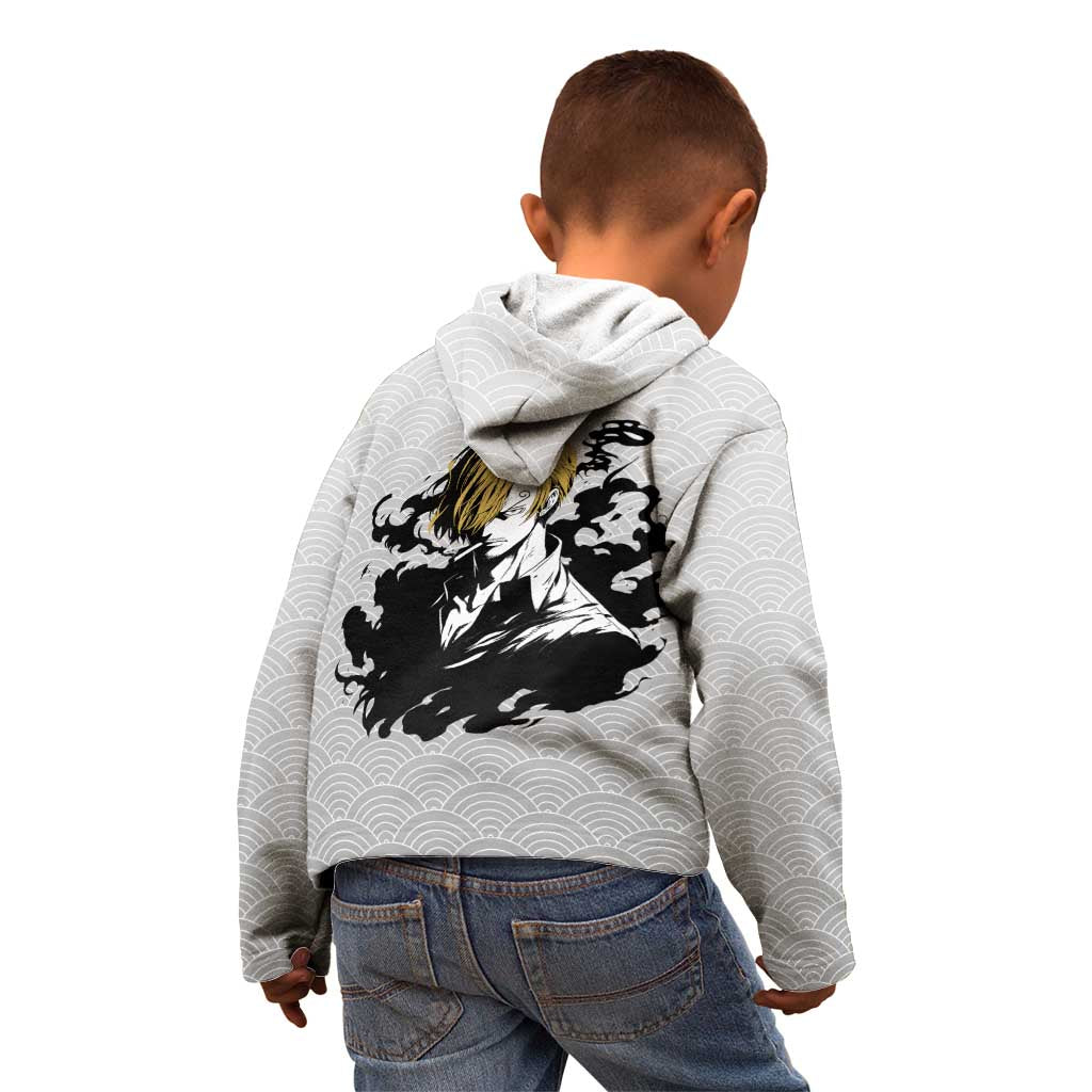 Sanji - One Piece Kid Hoodie Anime Style