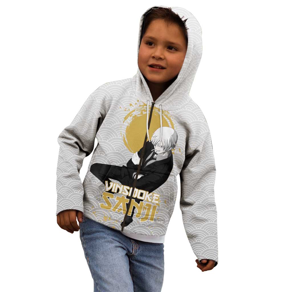 Sanji - One Piece Kid Hoodie Anime Style