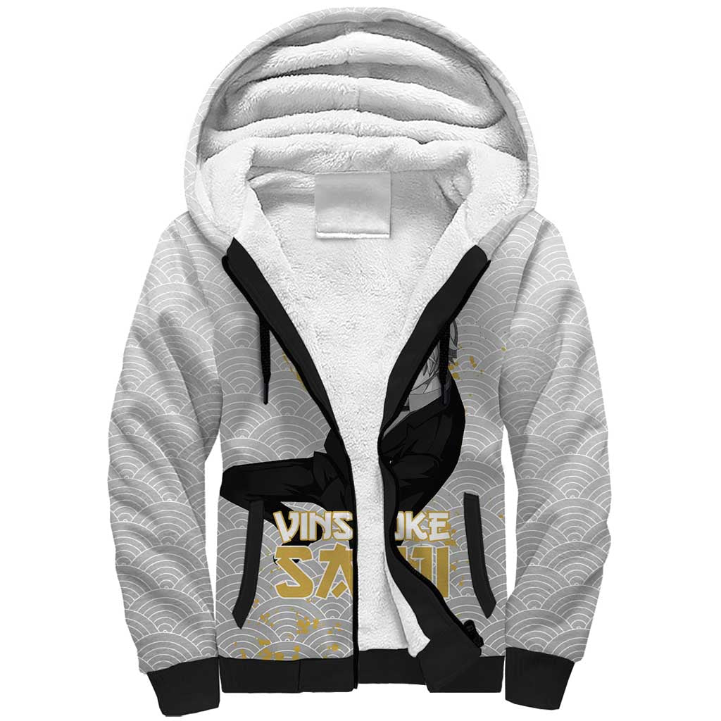Sanji - One Piece Sherpa Hoodie Anime Style