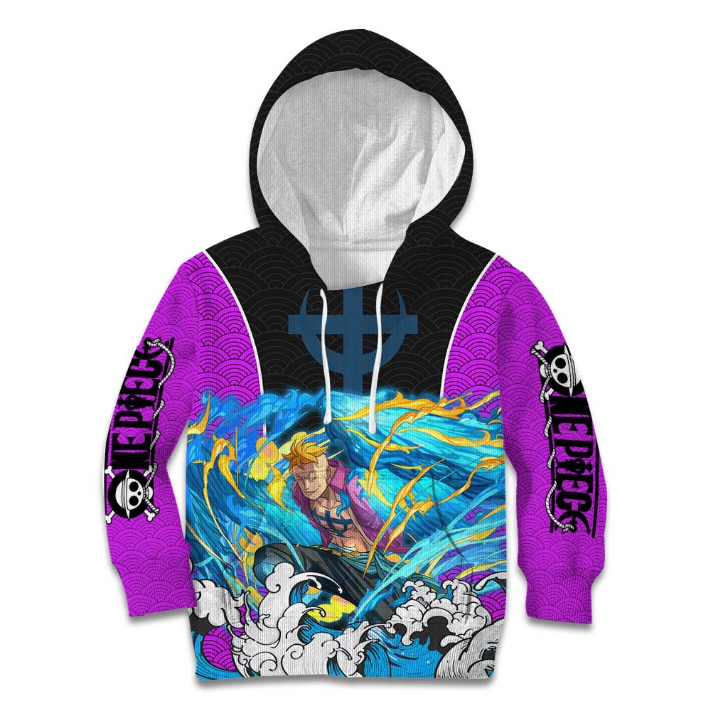 Marco - One Piece Kid Hoodie Anime Style