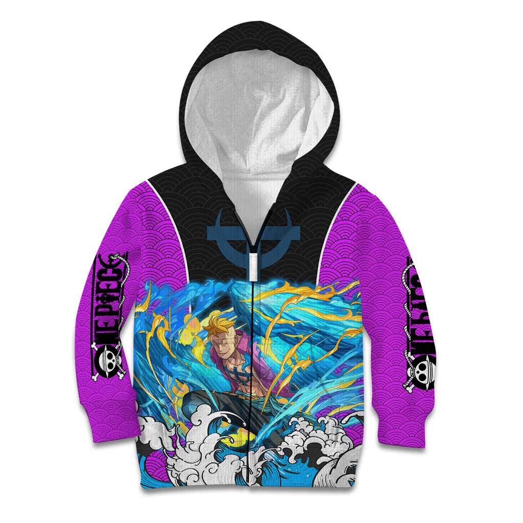 Marco - One Piece Kid Hoodie Anime Style