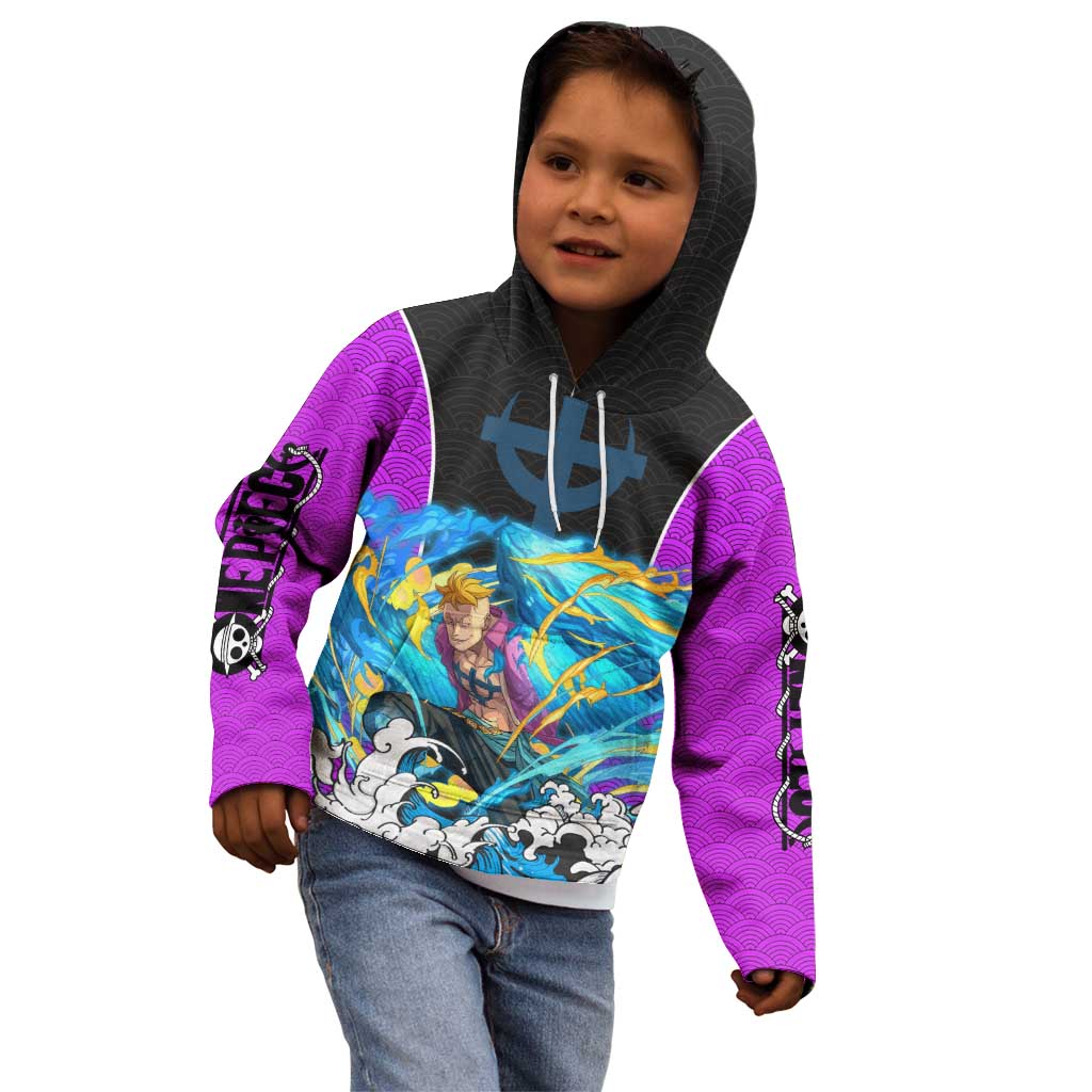 Marco - One Piece Kid Hoodie Anime Style