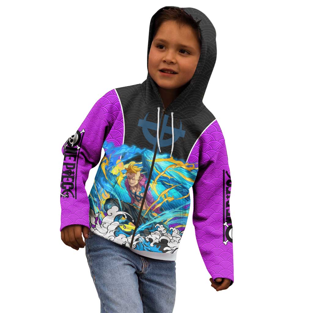 Marco - One Piece Kid Hoodie Anime Style