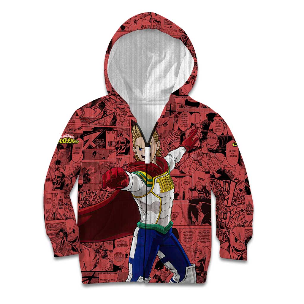 Mirio Toogata - My Hero Academia Kid Hoodie Anime Mix Manga Style