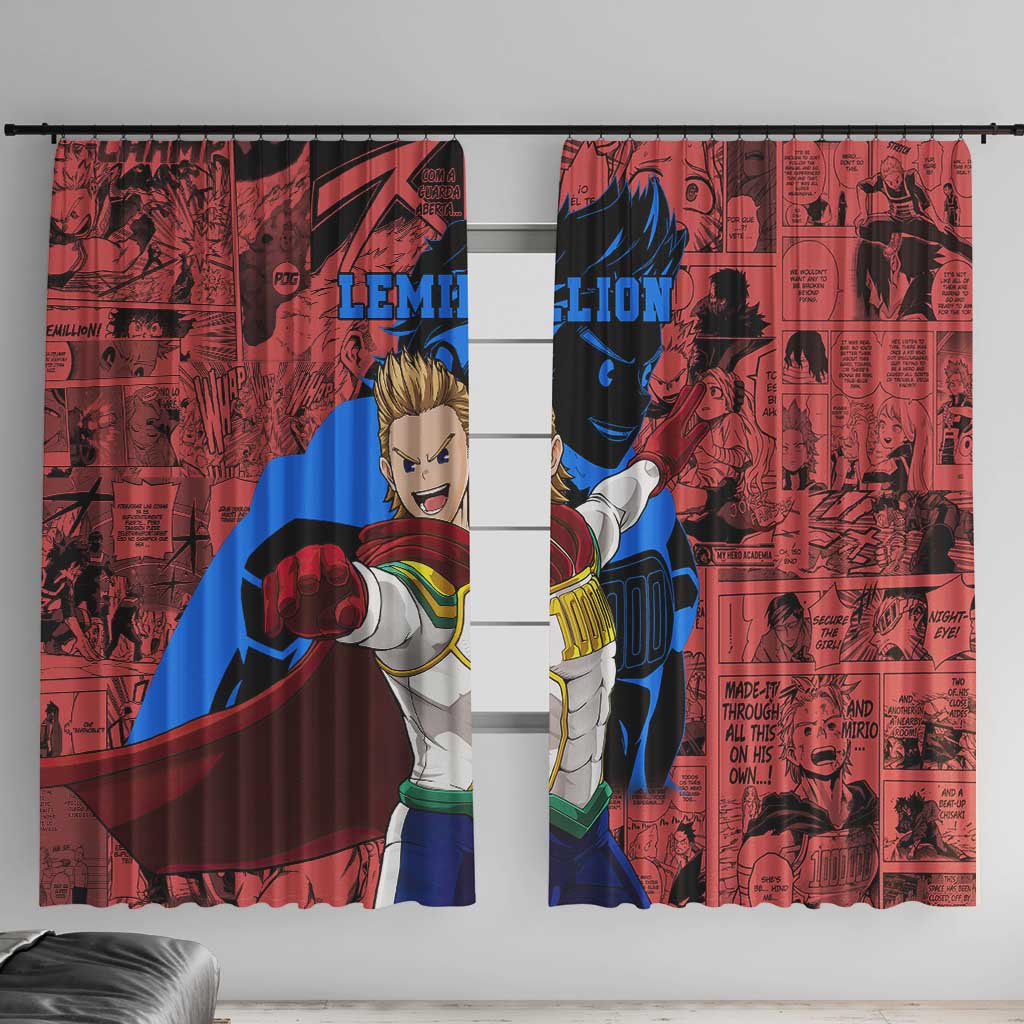 Mirio Toogata - My Hero Academia Window Curtain Anime Mix Manga Style