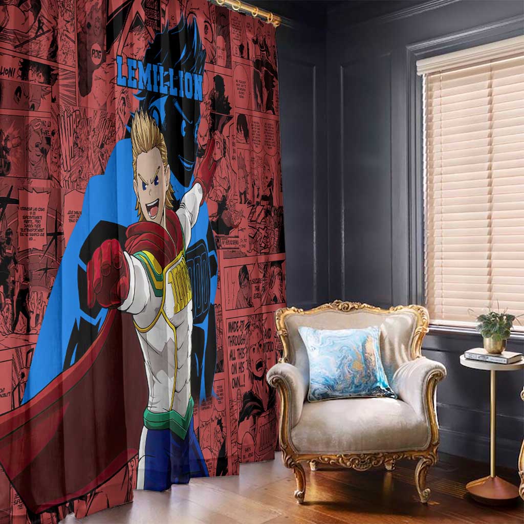 Mirio Toogata - My Hero Academia Window Curtain Anime Mix Manga Style