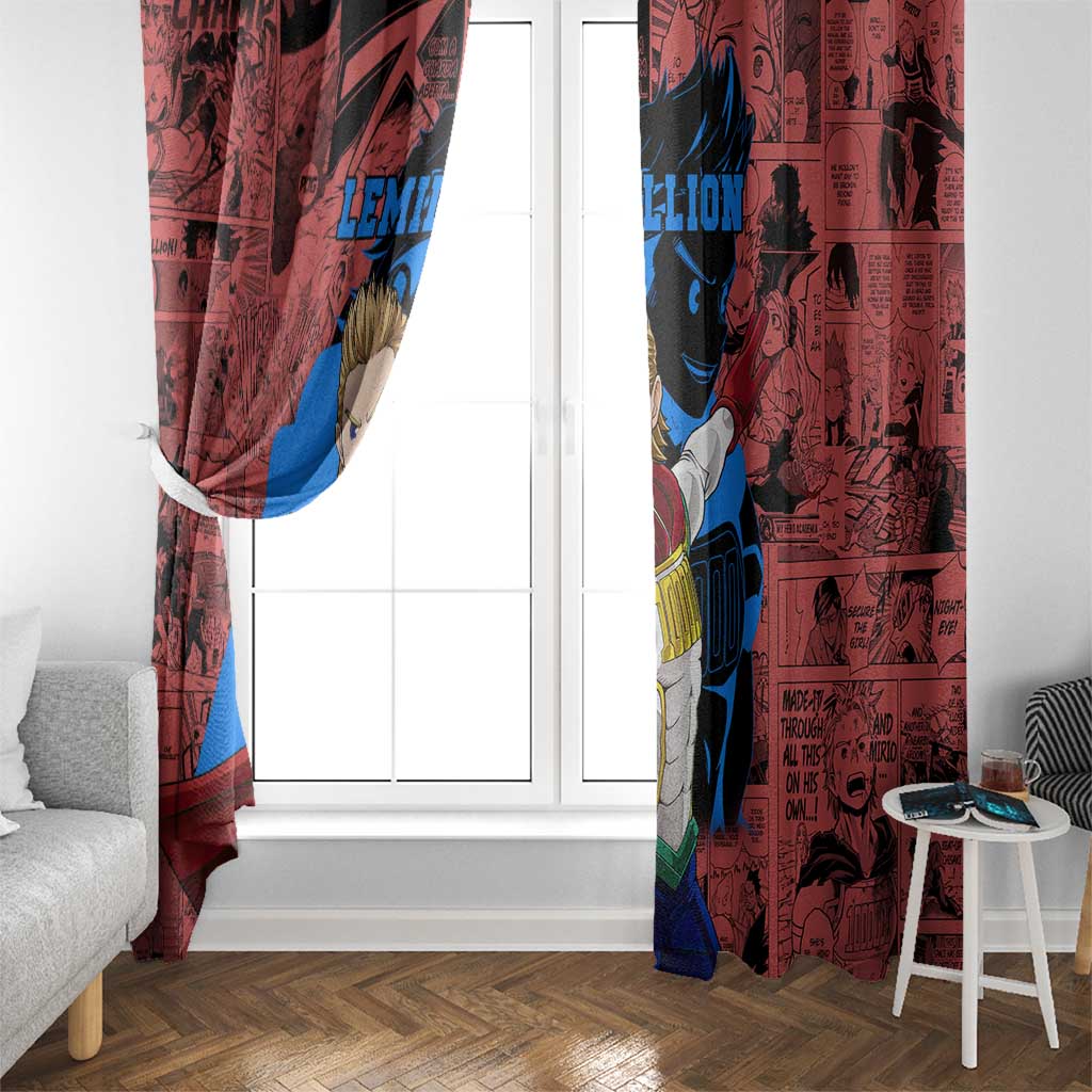 Mirio Toogata - My Hero Academia Window Curtain Anime Mix Manga Style