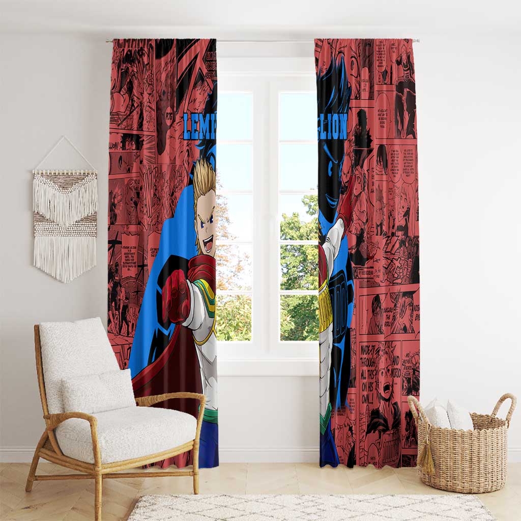 Mirio Toogata - My Hero Academia Window Curtain Anime Mix Manga Style