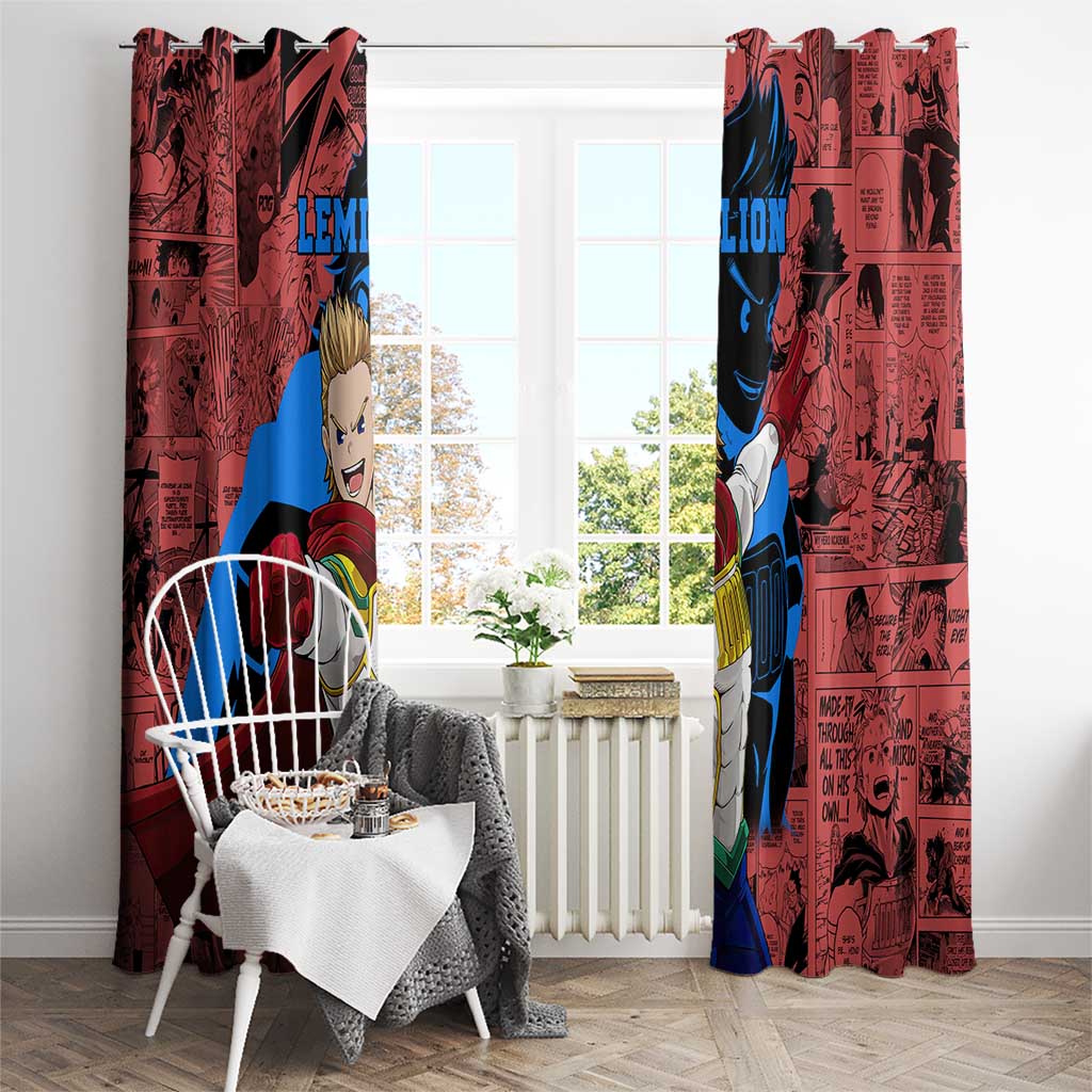 Mirio Toogata - My Hero Academia Window Curtain Anime Mix Manga Style