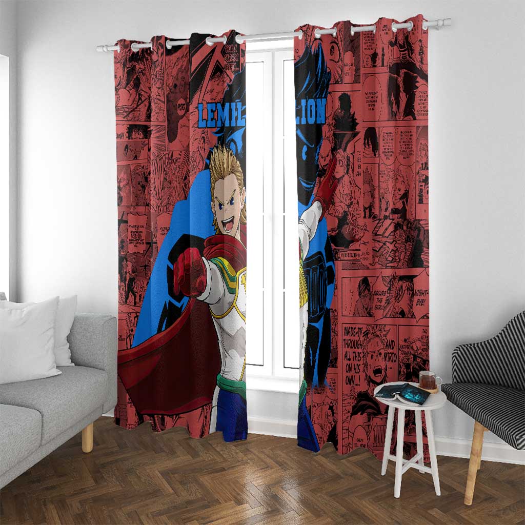Mirio Toogata - My Hero Academia Window Curtain Anime Mix Manga Style