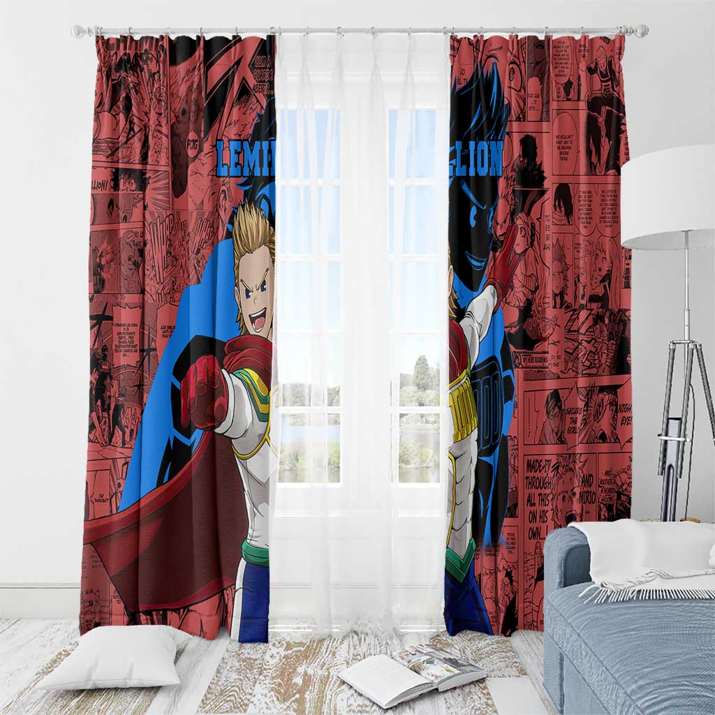 Mirio Toogata - My Hero Academia Window Curtain Anime Mix Manga Style