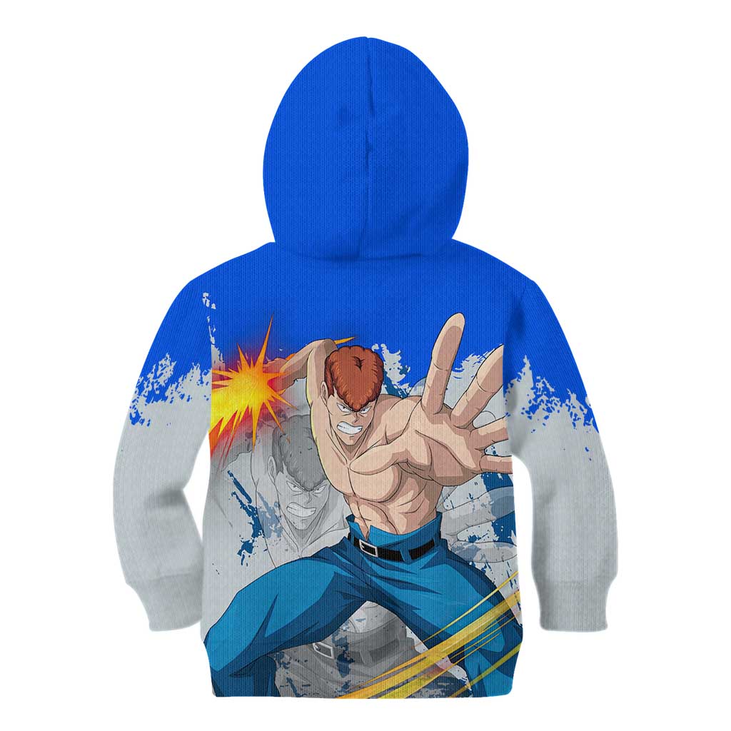 Kazuma Kuwabara - Yu yu Hakusho Kid Hoodie Anime Style