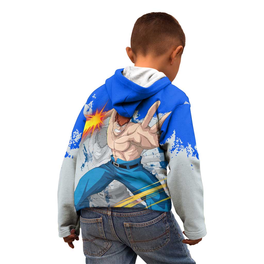 Kazuma Kuwabara - Yu yu Hakusho Kid Hoodie Anime Style