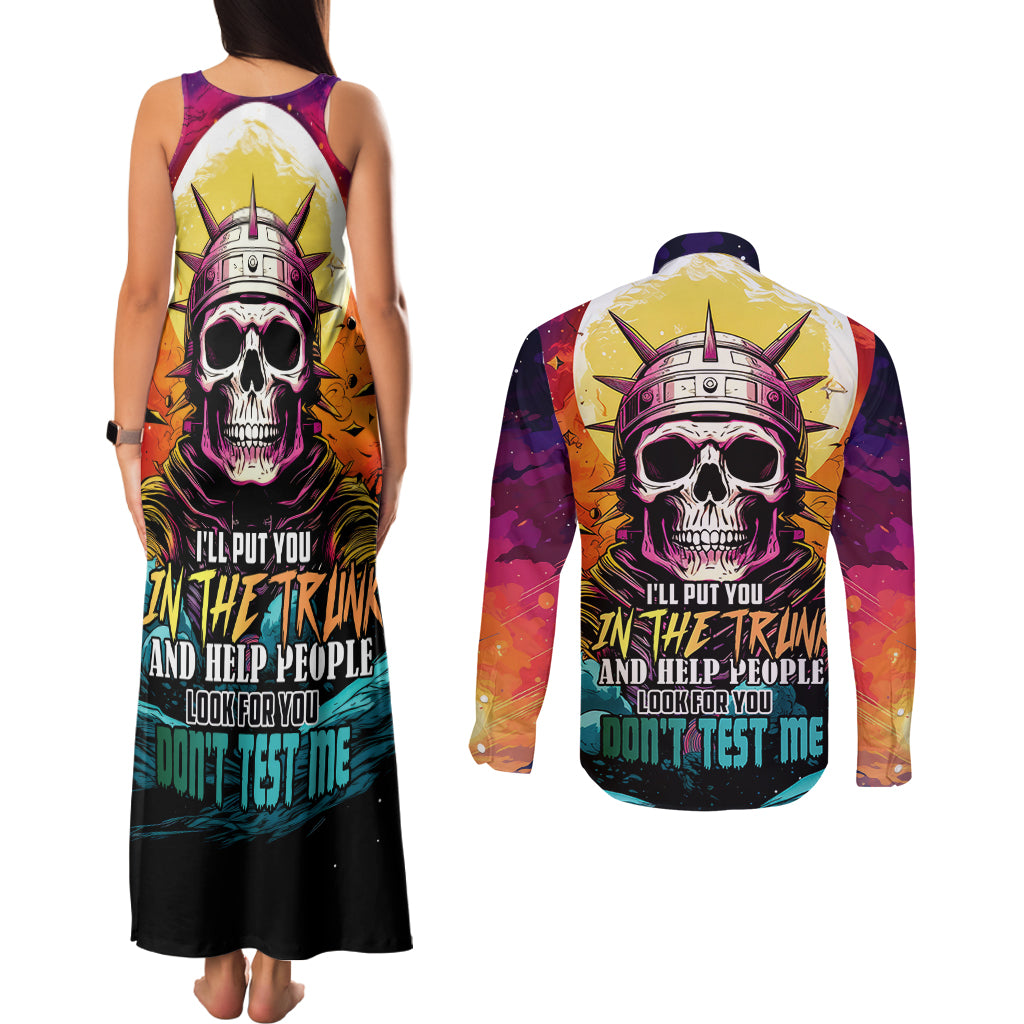skull-space-couples-matching-tank-maxi-dress-and-long-sleeve-button-shirts-ill-put-you-in-the-trunk