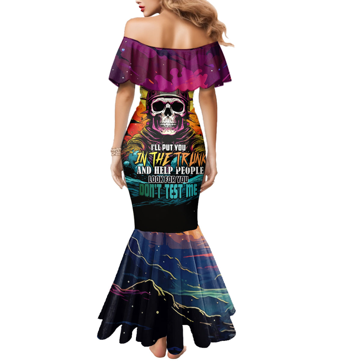 skull-space-mermaid-dress-ill-put-you-in-the-trunk