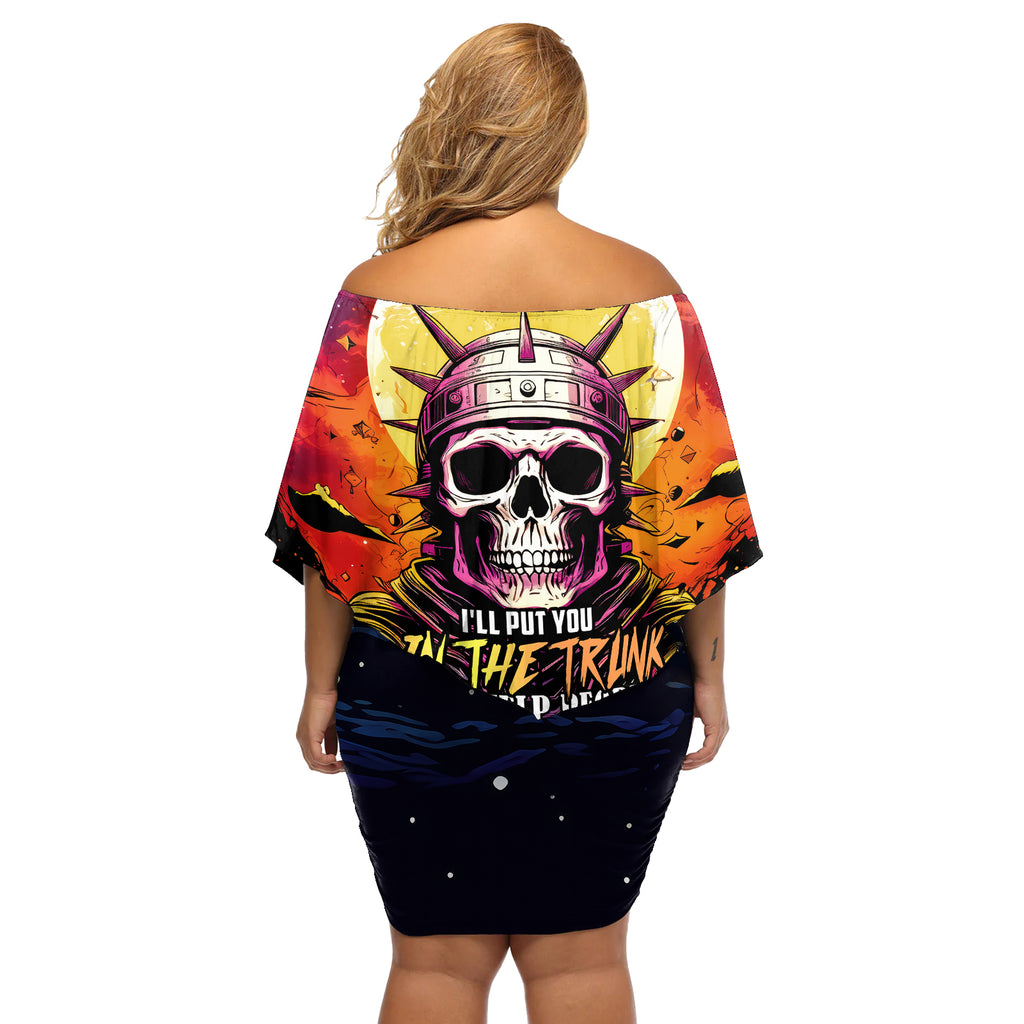skull-space-off-shoulder-short-dress-ill-put-you-in-the-trunk