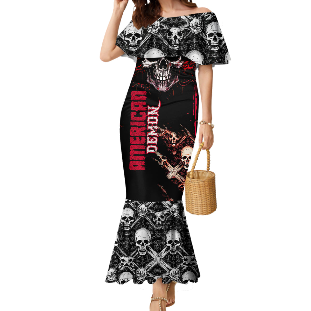 skull-mermaid-dress-american-demon