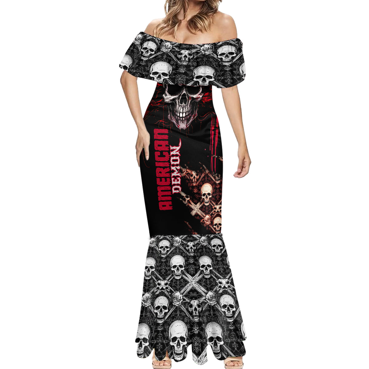 skull-mermaid-dress-american-demon