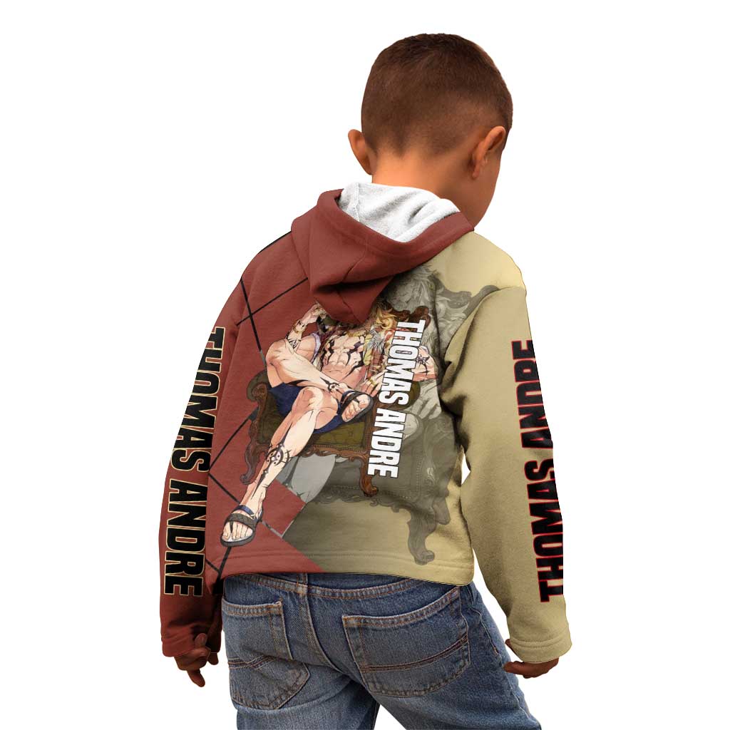 Thomas Andre Solo Leveling Kid Hoodie with Titan Form and Powerful Combat Pose Design - The Mazicc