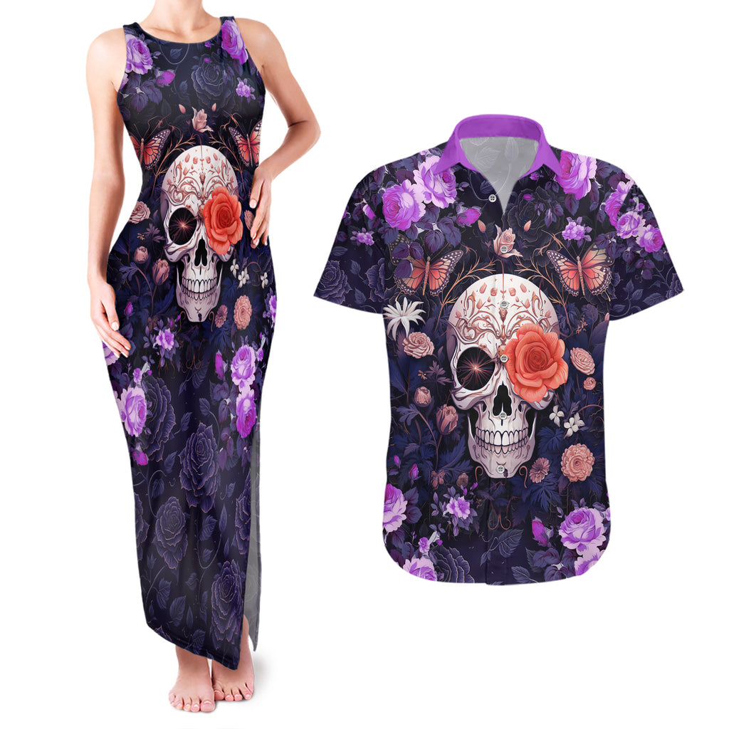 warning-this-tattooed-give-does-not-play-well-with-stupid-people-couples-matching-tank-maxi-dress-and-hawaiian-shirt