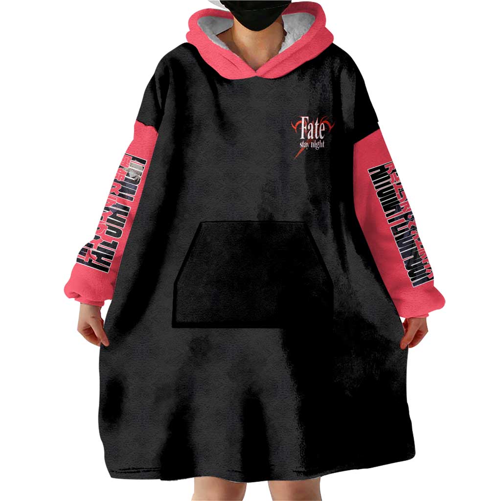 Saber Alter Fate Stay Night Heaven’s Feel Wearable Blanket Hoodie Anime Style