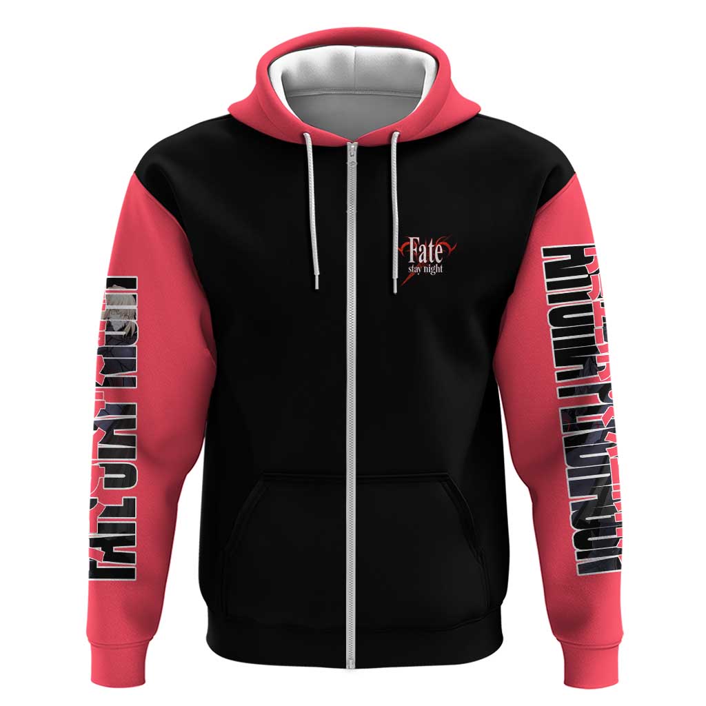 Saber Alter Fate Stay Night Heaven’s Feel Zip Hoodie Anime Style