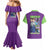 Shinji Ikari x Eva 01 Neon Genesis Evangelion Couples Matching Mermaid Dress and Hawaiian Shirt Anime Style