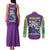 Shinji Ikari x Eva 01 Neon Genesis Evangelion Couples Matching Tank Maxi Dress and Long Sleeve Button Shirt Anime Style