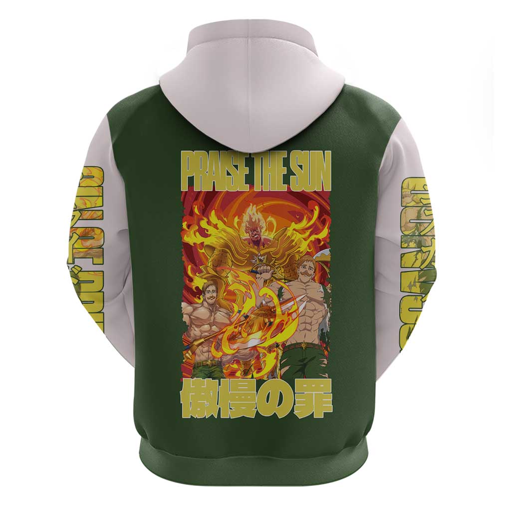 Escanor Seven Deadly Sins Hoodie Anime Style
