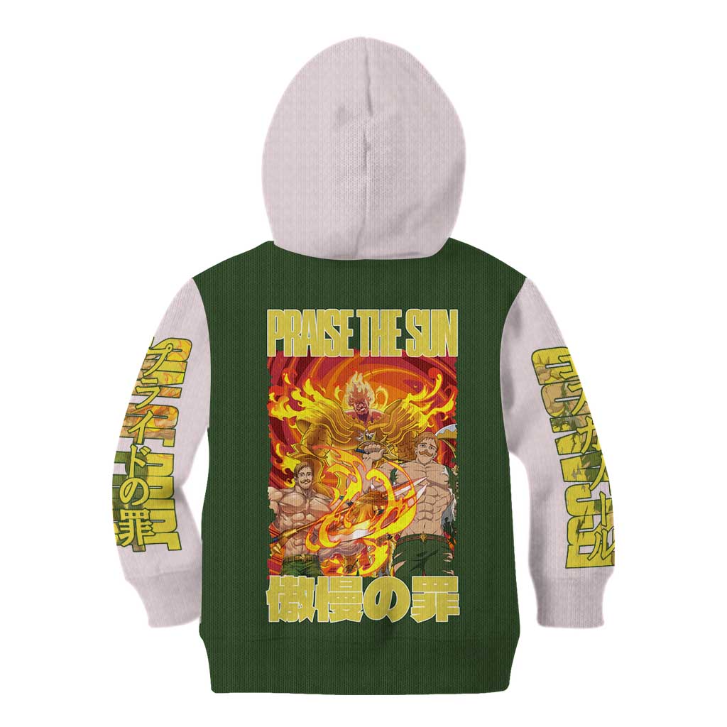 Escanor Seven Deadly Sins Kid Hoodie Anime Style
