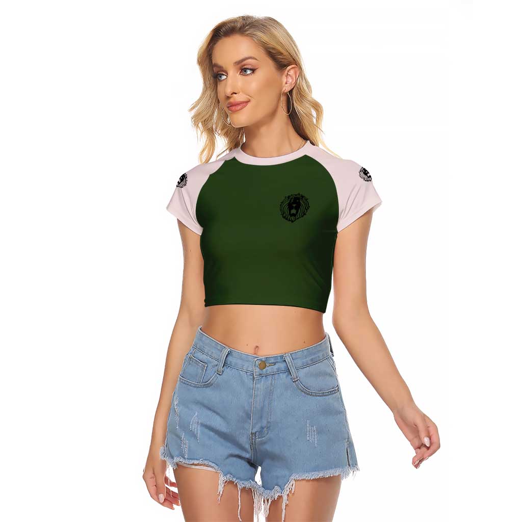 Escanor Seven Deadly Sins Raglan Cropped T Shirt Anime Style